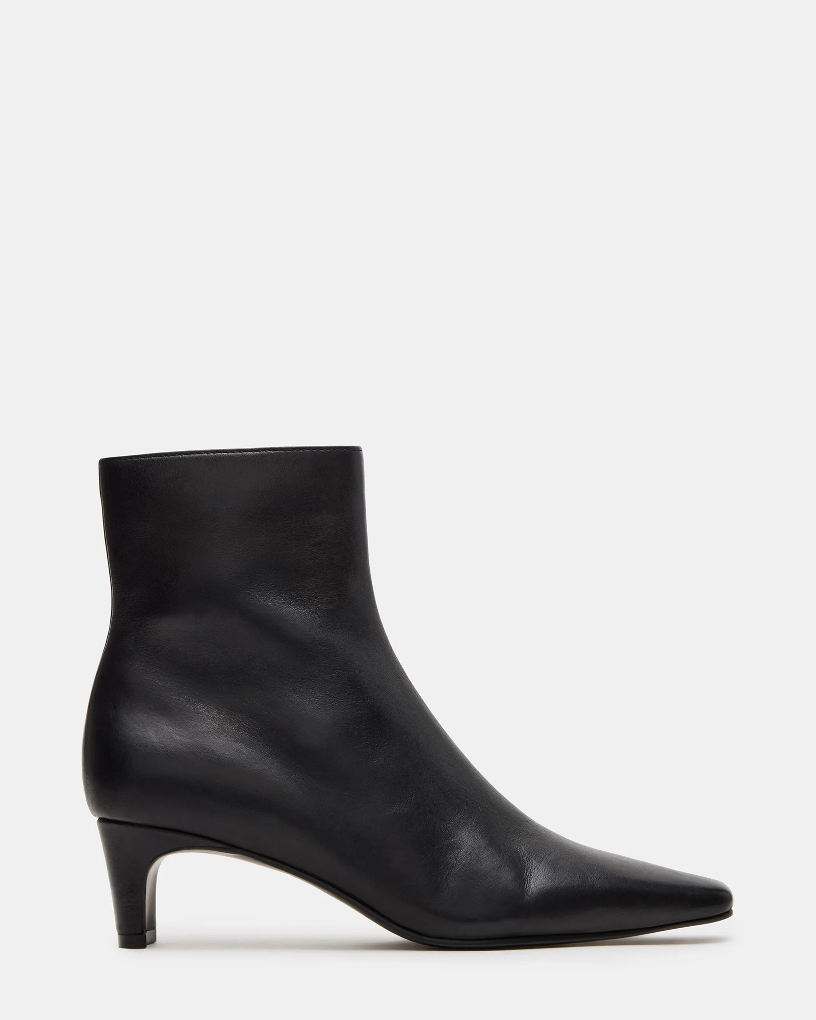 DELVIE BLACK LEATHER | Steve Madden (Canada)