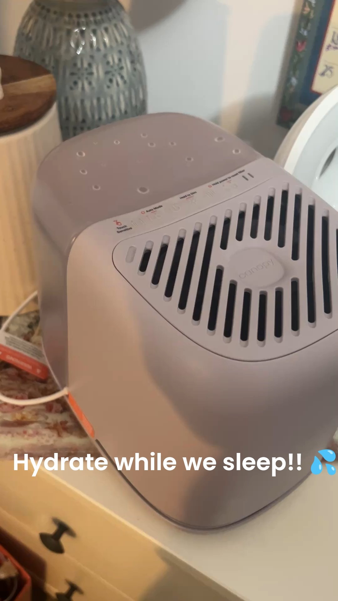 Bedside humidifier- hydrate while we sleep 💦

#LTKOver40 #LTKselfcare