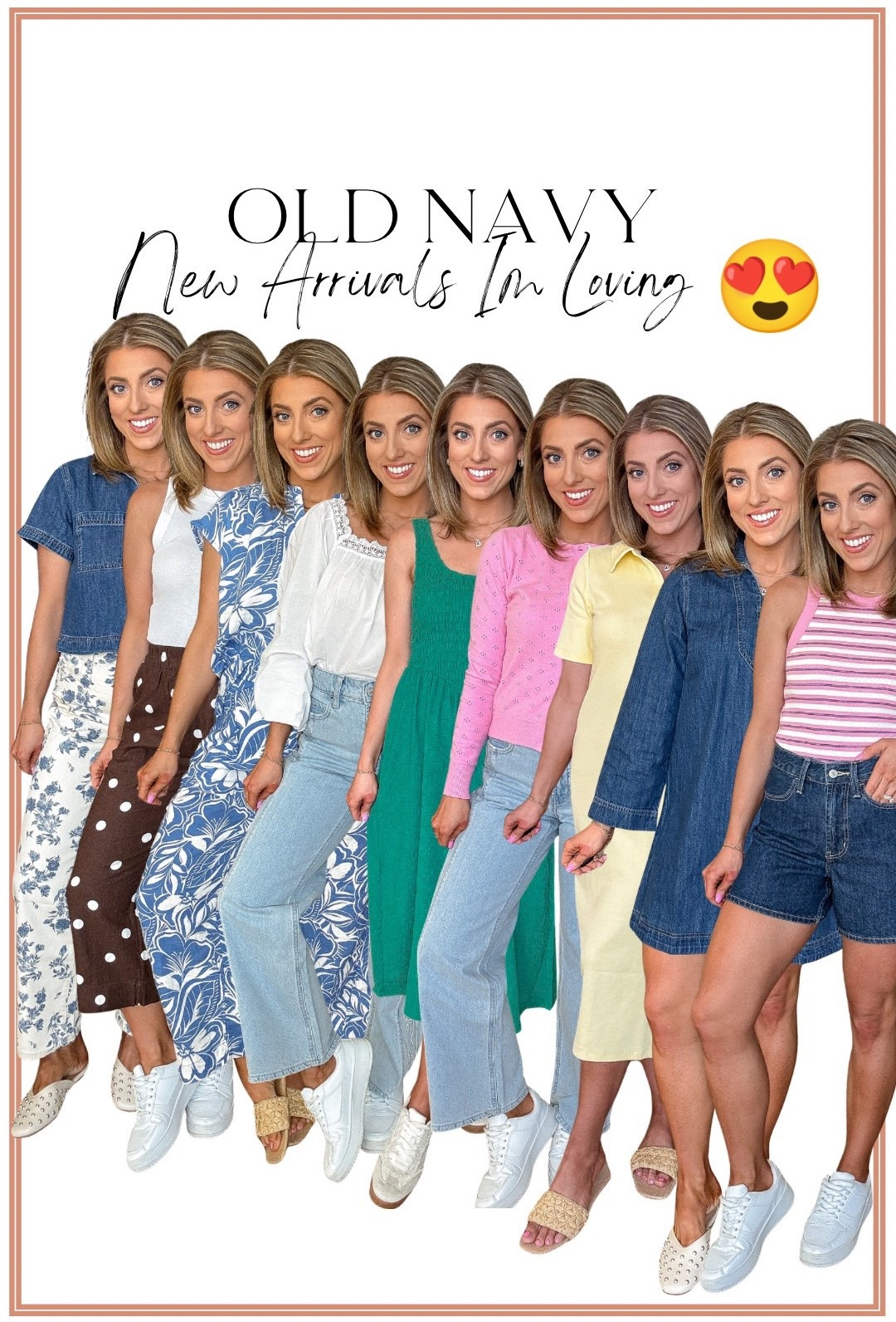 Old Navy new arrivals that are SO good right now 😍🙌

I rounded up the cutest spring denim, tops, dresses, and everyday basics and so much of it is already on sale 👏 If you’re looking for affordable spring outfits, updated jeans, easy layering pieces, and throw-on-and-go dresses… this haul is IT.

From wide leg jeans and light wash denim to feminine blouses, colorful knits, classic striped tops, and easy midi dresses — these are the kind of pieces you can wear now and straight into spring. So many versatile staples you can mix and match for mom life, school drop off, casual date nights, weekend errands, and everyday outfits.

Old Navy is really stepping up with their spring fashion and the price points are SO good right now.

Everything is linked for you 🤍

#OldNavy #OldNavyStyle #OldNavyHaul #SpringFashion #AffordableFashion #DenimLovers #SpringOutfits #CasualStyle #MomStyle #EverydayOutfits #SaleFinds #BudgetFriendlyFashion