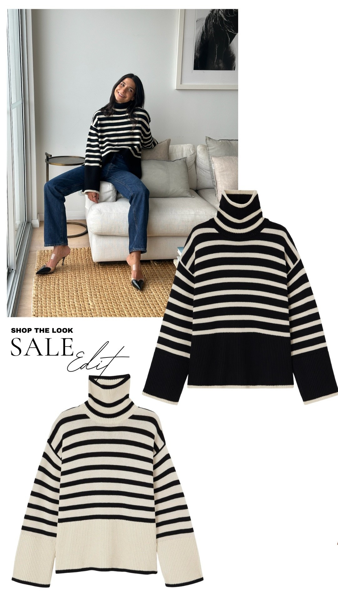 This jumper never goes on sale and is a staple Toteme piece! I wore it all last winter and have it on repeat this season. 

Wearing an XS. Oversized fit.

#LTKaustralia #LTKsale