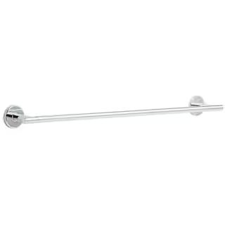 Lyndall 24 in. Towel Bar in Chrome | The Home Depot