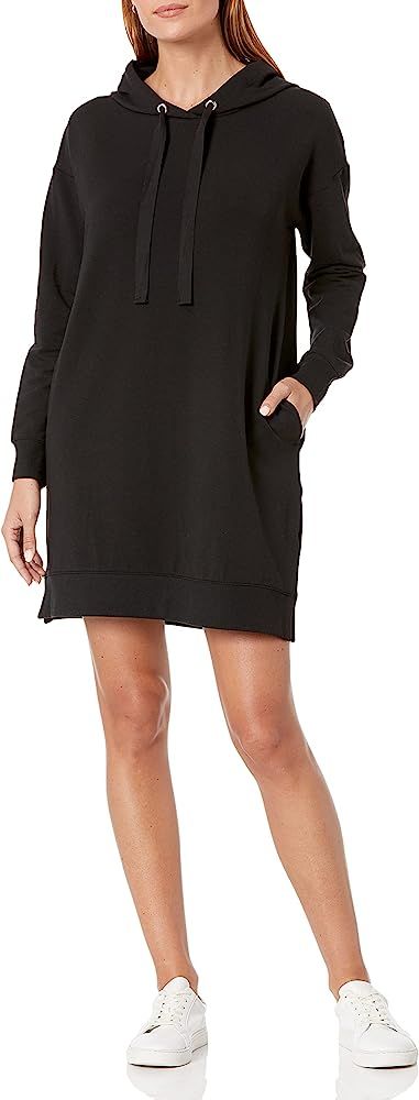 The Drop Women's Iona Long Sleeve Hooded Mini Sweatshirt Dress | Amazon (US)