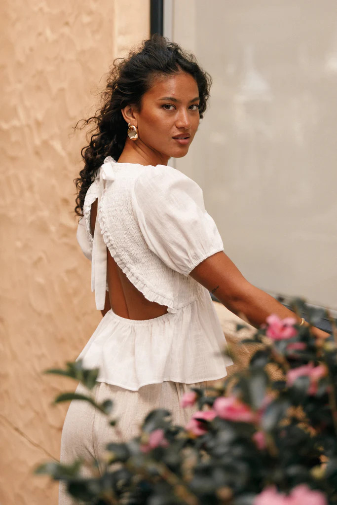 Tamara Top - White | Petal & Pup (US)