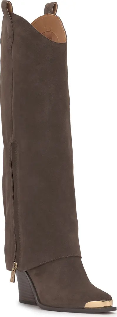 Astoli Foldover Shaft Western Boot (Women) | Nordstrom