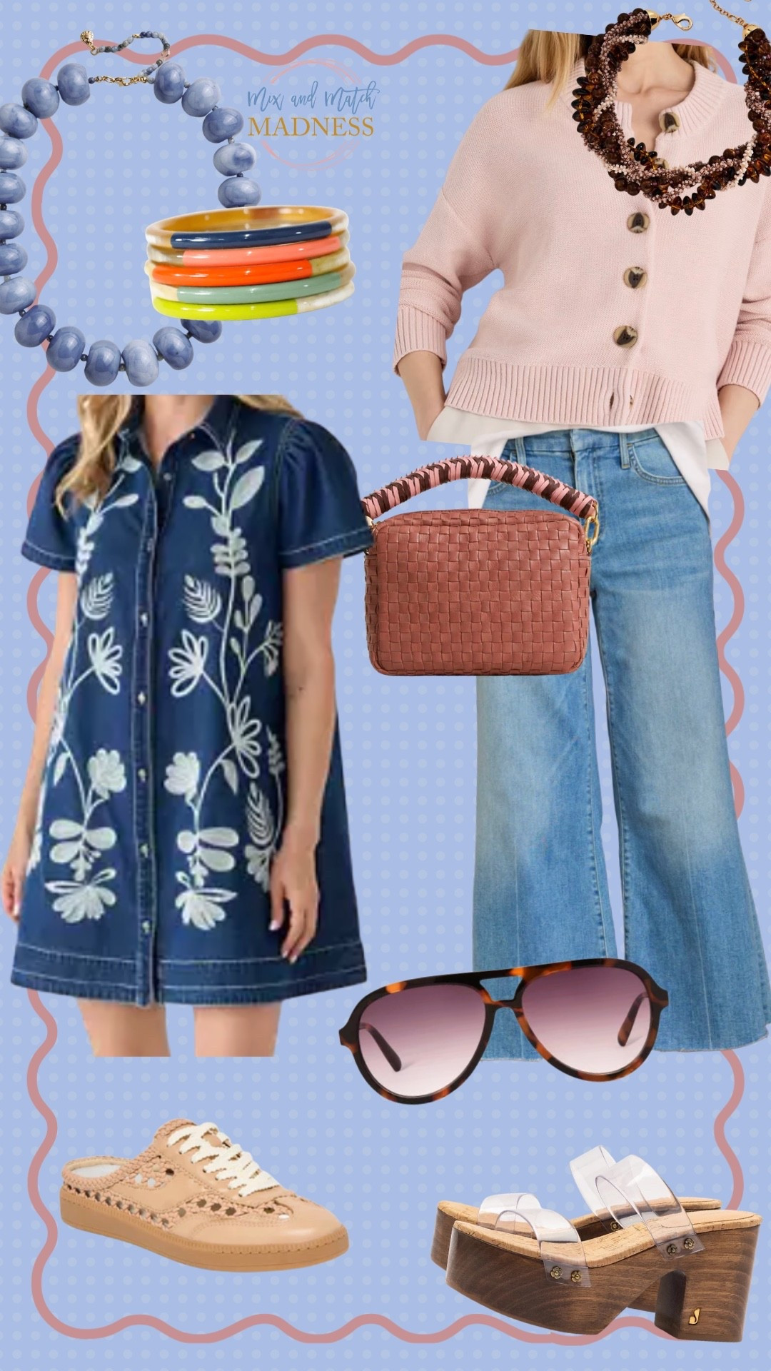 Mix and match perfection! This viral cardigan, my fave jeans and cute dress are closet keepers!
