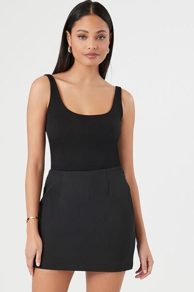 High-Rise A-Line Mini Skirt | Forever 21 (US)