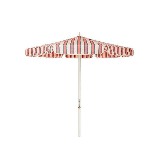 Business & Pleasure Co. Resort Market CG Umbrella, Bistro Pink, 96""H | West Elm (US)