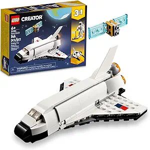 LEGO Creator 3 in 1 Space Shuttle Stocking Stuffer for Kids, Creative Gift Idea for Boys and Girl... | Amazon (US)