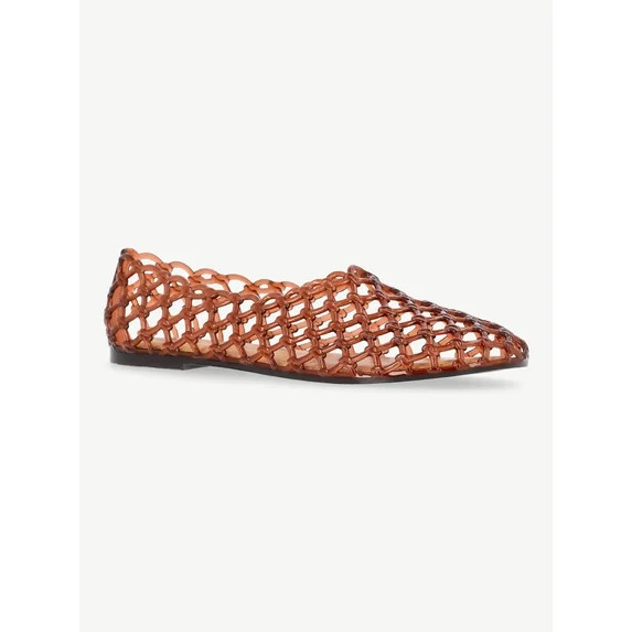 No Boundaries Caged Jelly Sandals, Women's | Walmart (US)