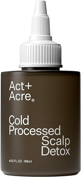 ACT+ ACRE Cold Processed Scalp Detox Oil - Sulfate-Free Care for Flaky, Dry and Itchy Scalp - Pro... | Amazon (US)