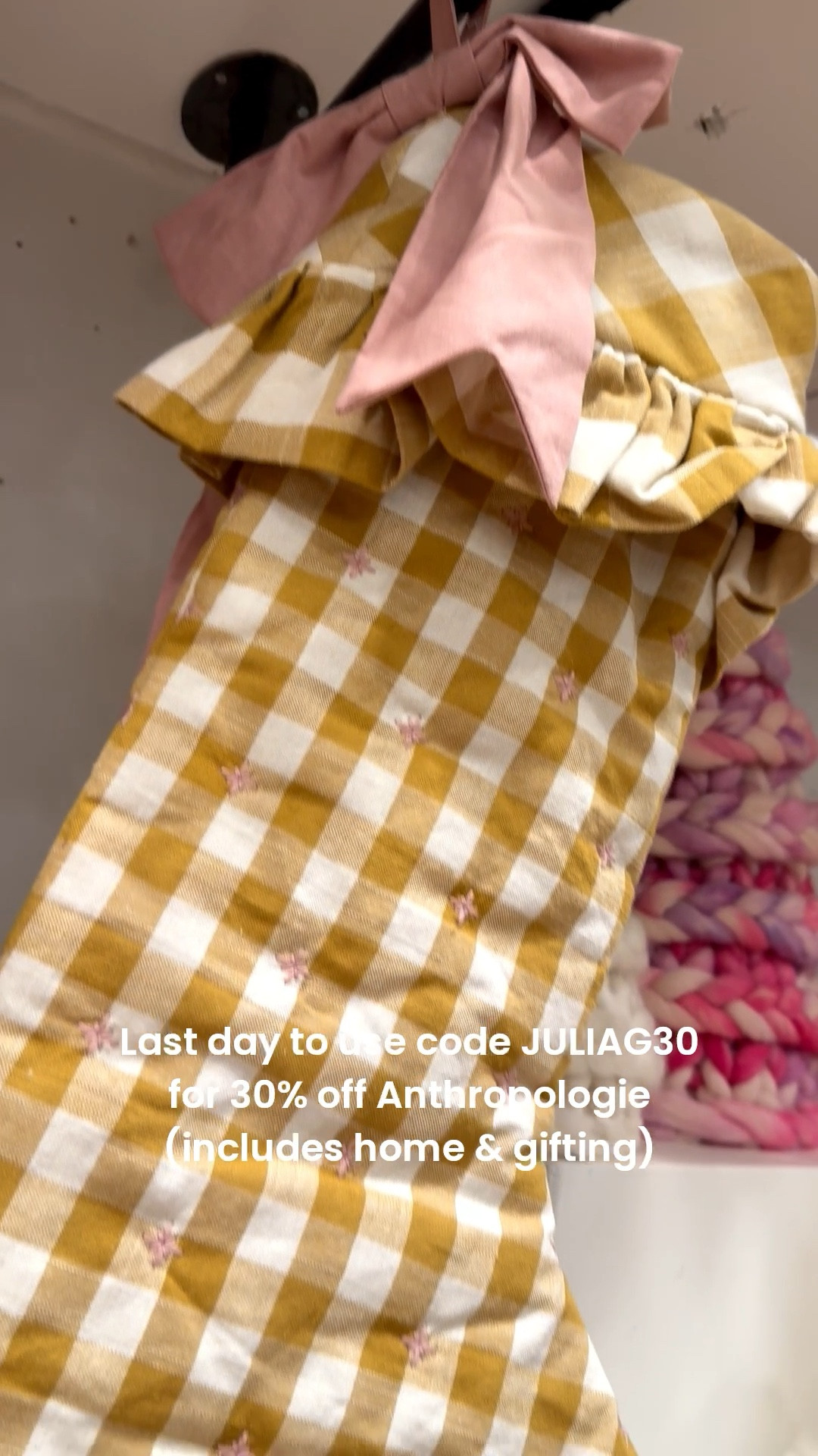 Use code JULIAG30 for 30% off during Anthropologie’s early access Black Friday sale. Includes home and holiday gifting as well!

Holiday decor
Stocking 
Anthropologie sale
Black Friday sale
Cyber week sale

#LTKHoliday #LTKCyberWeek #LTKGiftGuide