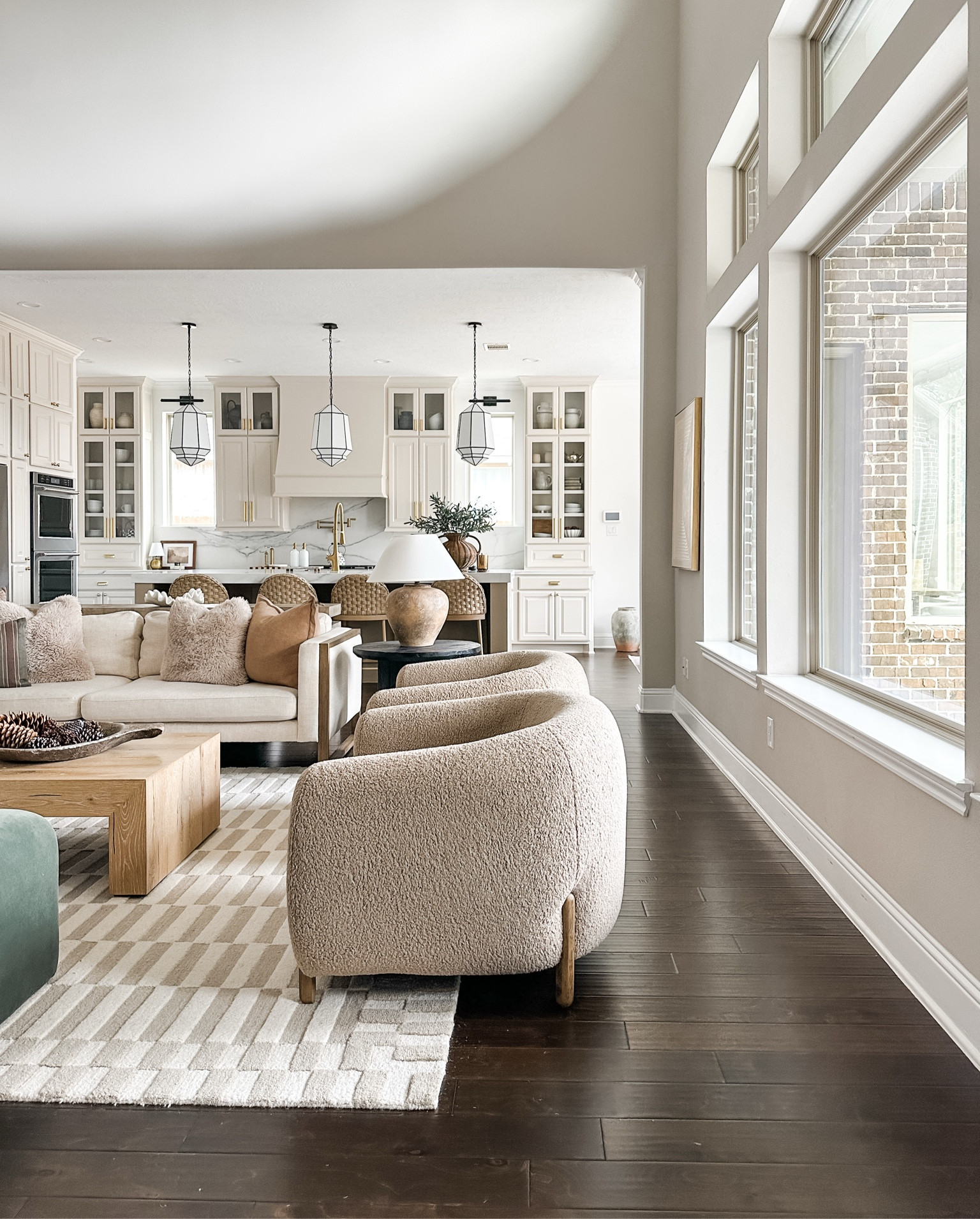 New year, new vibes! ✨ I’ve started refreshing our home with small, simple updates—starting with the living room. I added my Kathy Kuo accent chairs in brown. One more piece is on the way, and I’ve got my eye on a couple more spaces to refresh next. Who else loves a little reset to kick off the year?

#LTKStyleTip #LTKSeasonal #LTKHome