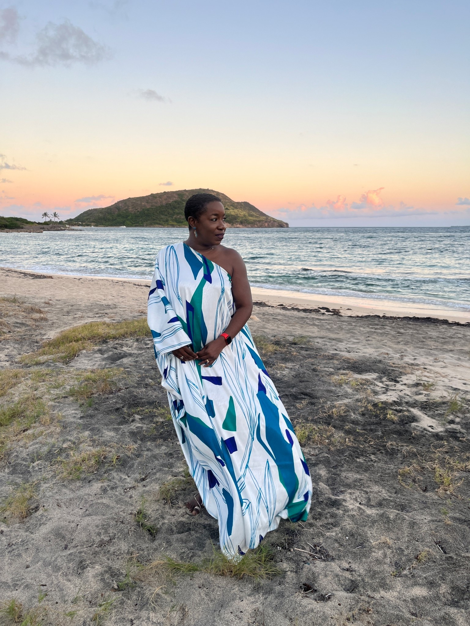 Diarrablu is always the perfect wedding guest look especially with these perfect sunsets in St. Kitts. 

#LTKOver40 #LTKWedding #LTKMidsize