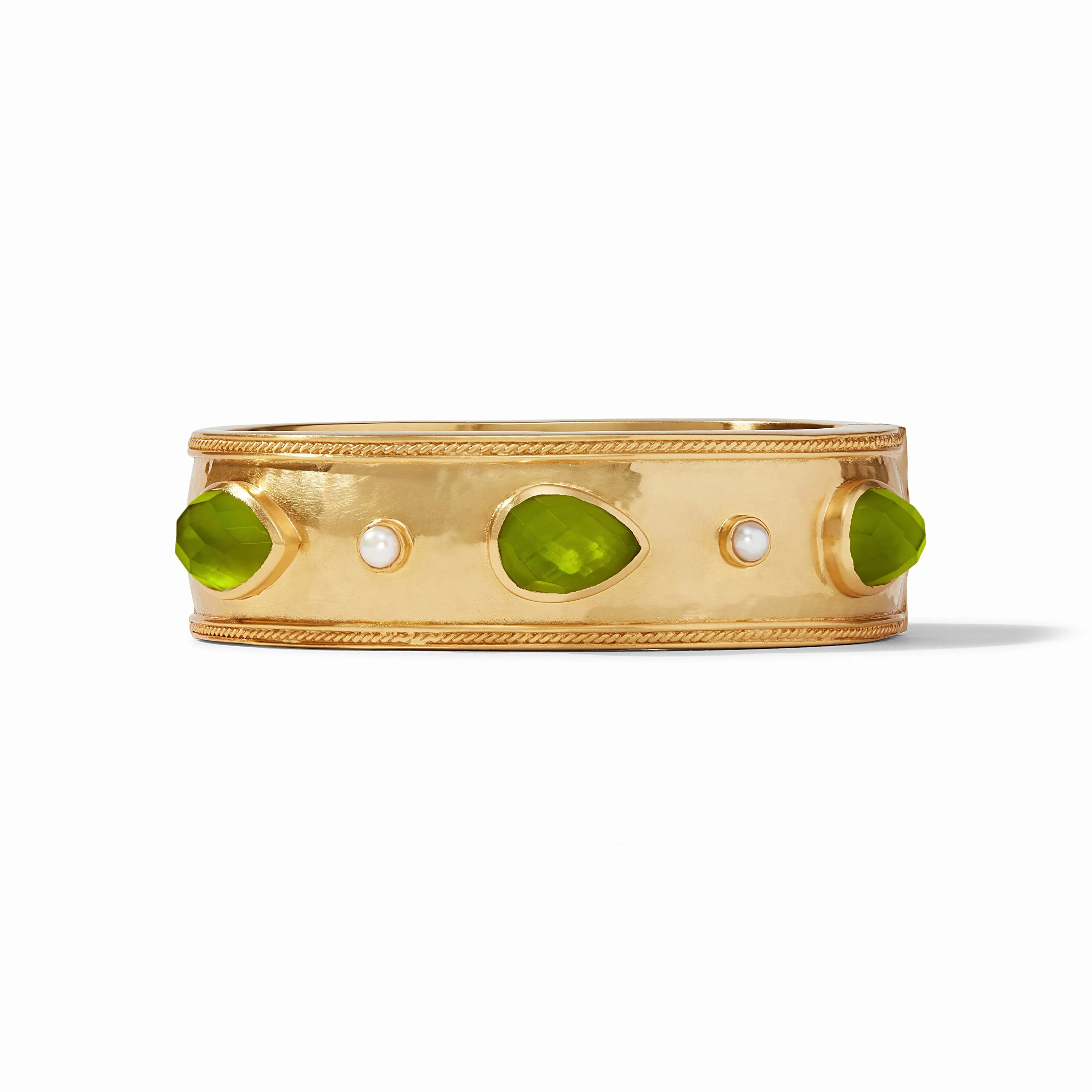 Cannes Stone Statement Hinge Bangle | Julie Vos | Julie Vos