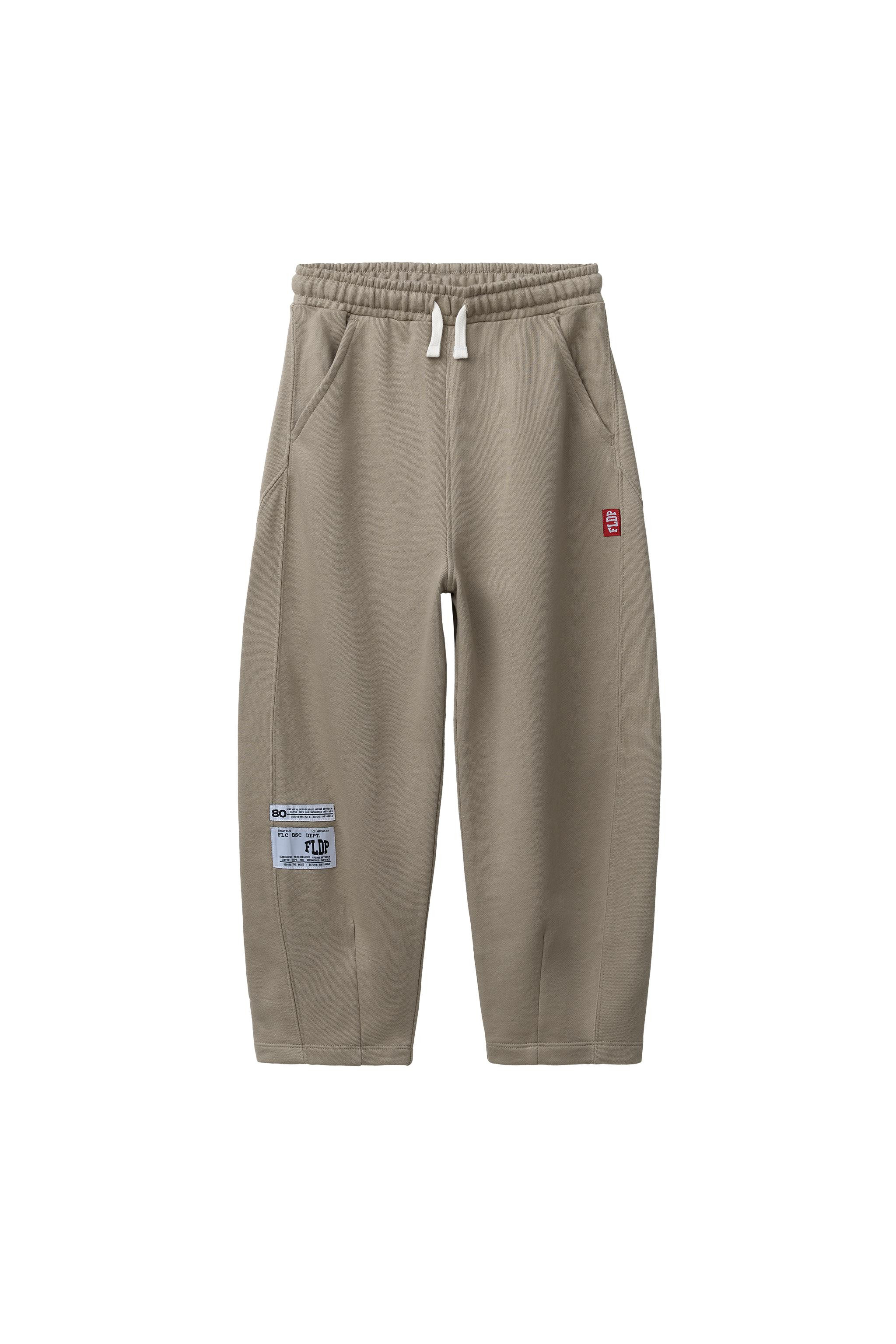 BARREL TROUSERS WITH LABEL APPLIQU\u00c9 | Zara UK