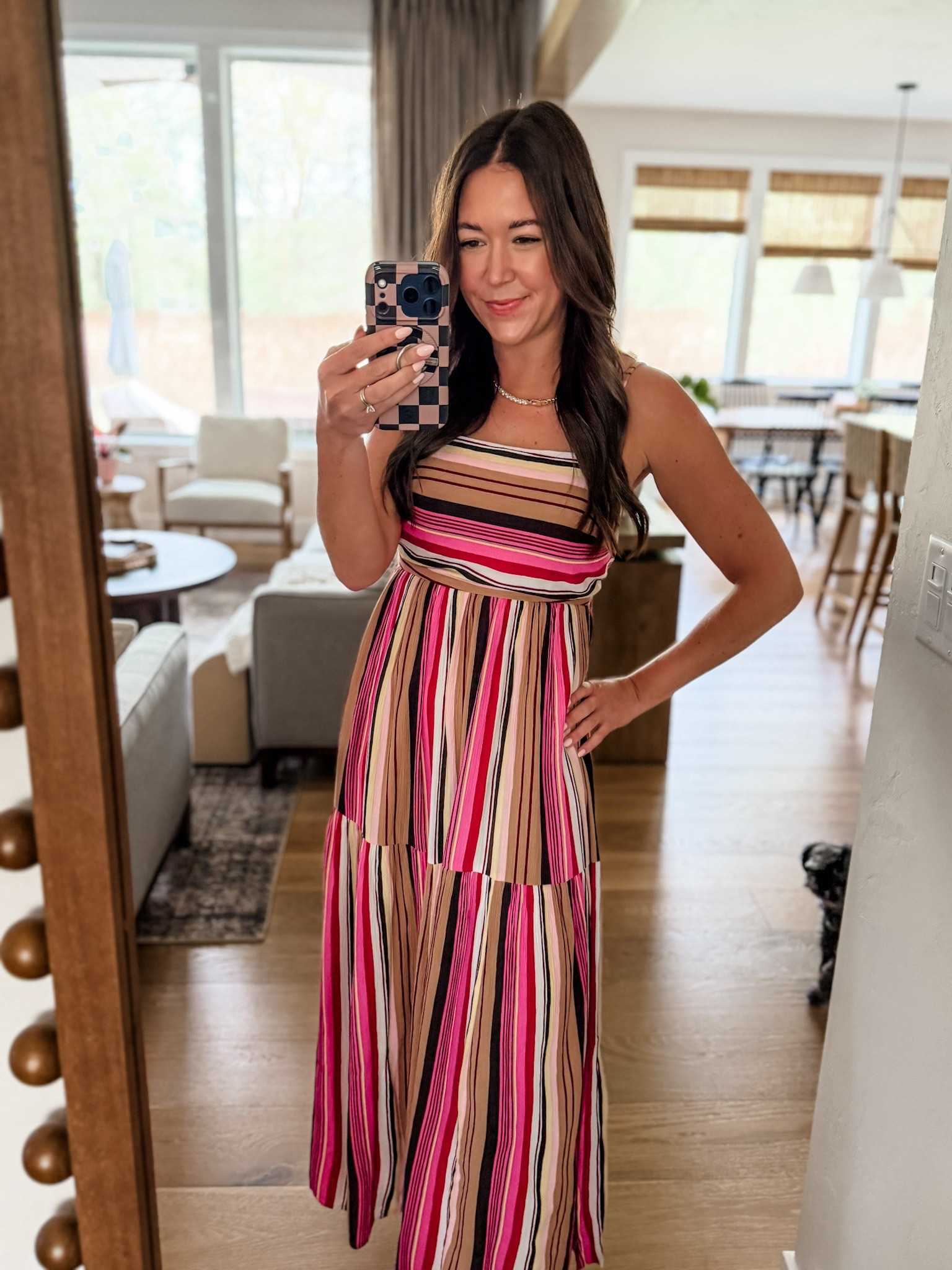 Vacation dress energy 🌺✨
This @Aerie maxi is one of those throw-on-and-look-put-together pieces. Lightweight, flattering and SO comfortable — plus the pink stripe detail makes it feel extra fun for summer.

#aerie #aeriereal #ad #aeriepartner

#LTKootd #LTKmomlife #LTKdayinmylife
