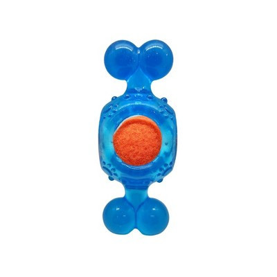 Candy-Inspired TPR Squeaky Tennis Ball Dog Toy - Durable, Fun and Promotes Oral Health - Blue | Target
