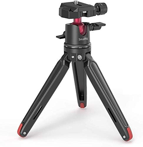 SmallRig Mini Tripod for Camera, Updated Desktop Tabletop Tripod with Arca-Type Compatible QR Plate, | Amazon (US)