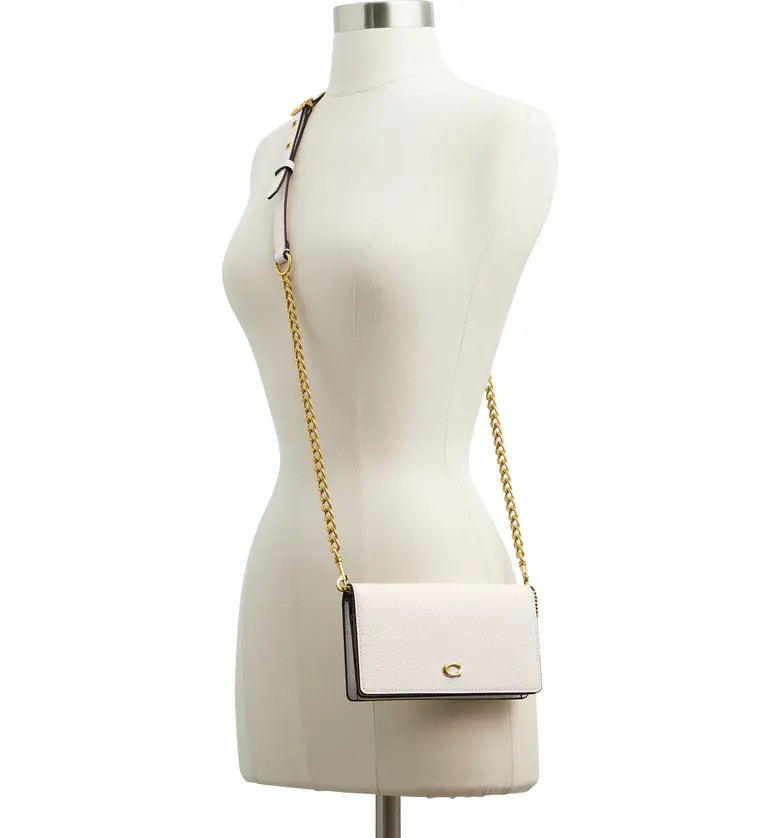 Polished Pebble Leather Crossbody Bag | Nordstrom