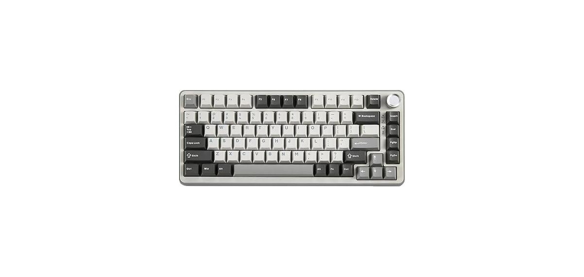 Yunzii B75 Pro Wireless Mechanical Keyboard,75% Gaming Keyboard Gasket Hot Swap Custom Keyboard with Knob,Pre-lubed Switches Rgb,Bluetooth/Type-c/2.4G | Macy's