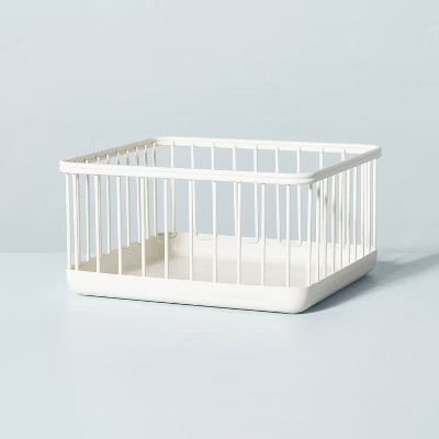 Wire Storage Basket Sour Cream - Hearth & Hand3 with Magnolia | Target