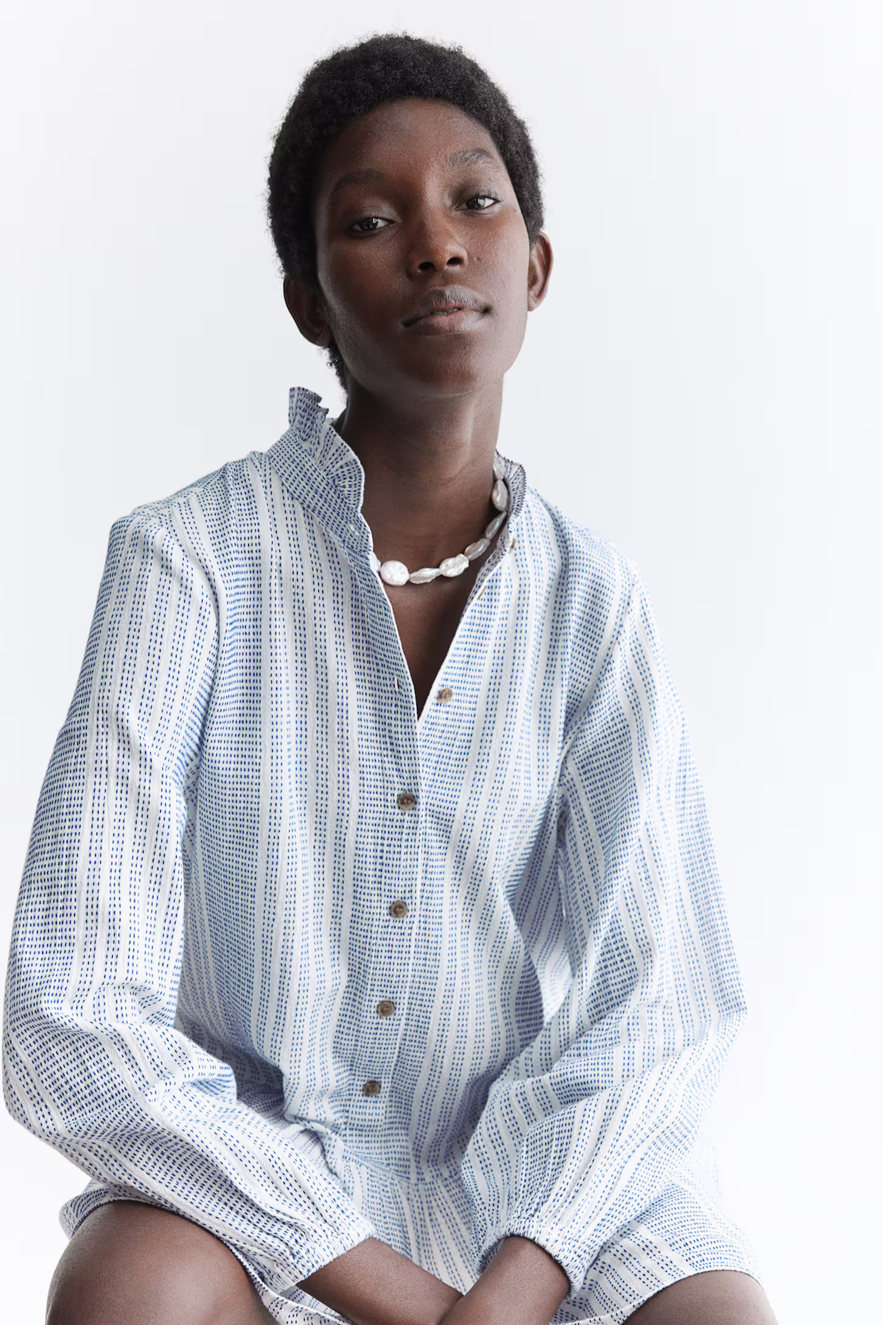 Ruffle-collar Dress | H&M (US + CA)