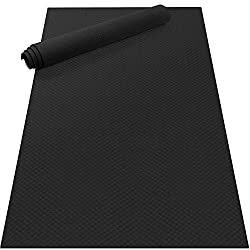 Odoland Large Yoga Mat for Pilates Stretching Home Gym Workout, Extra Thick Non Slip Eco Friendly... | Amazon (US)