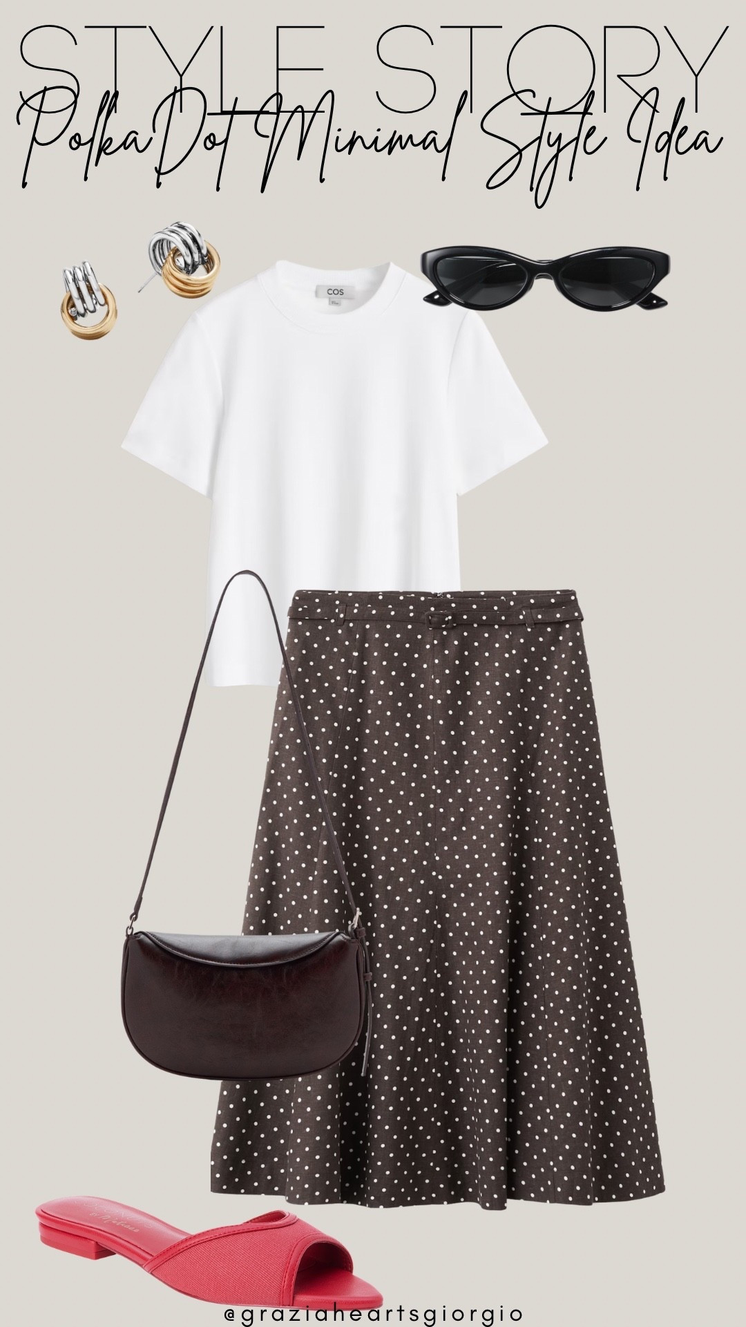 Polka Dot Minimal Style Outfit Idea 
.
#polkdots

#LTKgrwm #LTKOver40 #LTKootd