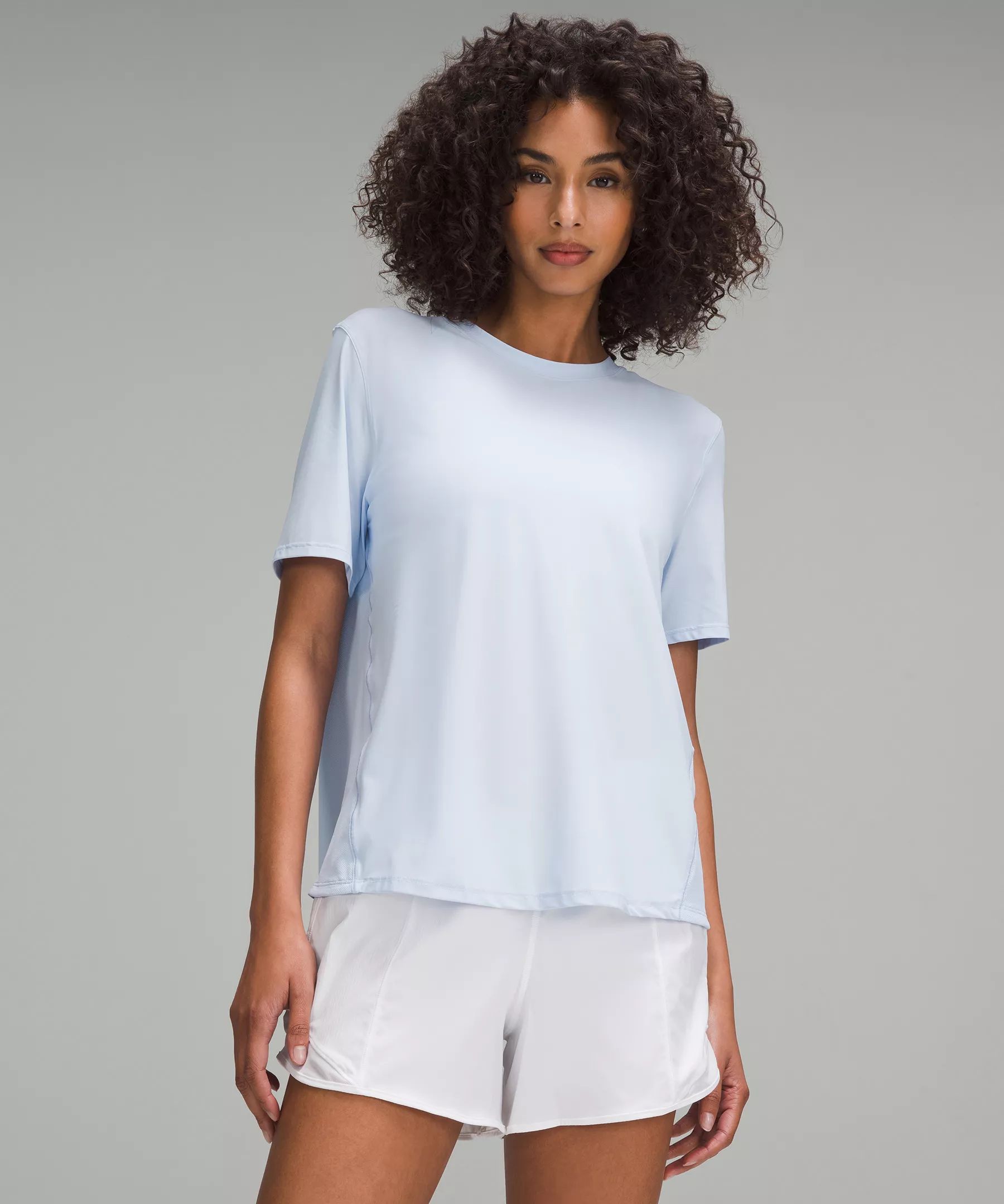 Mesh Panelled UV Protection Running T-Shirt | Lululemon (US)