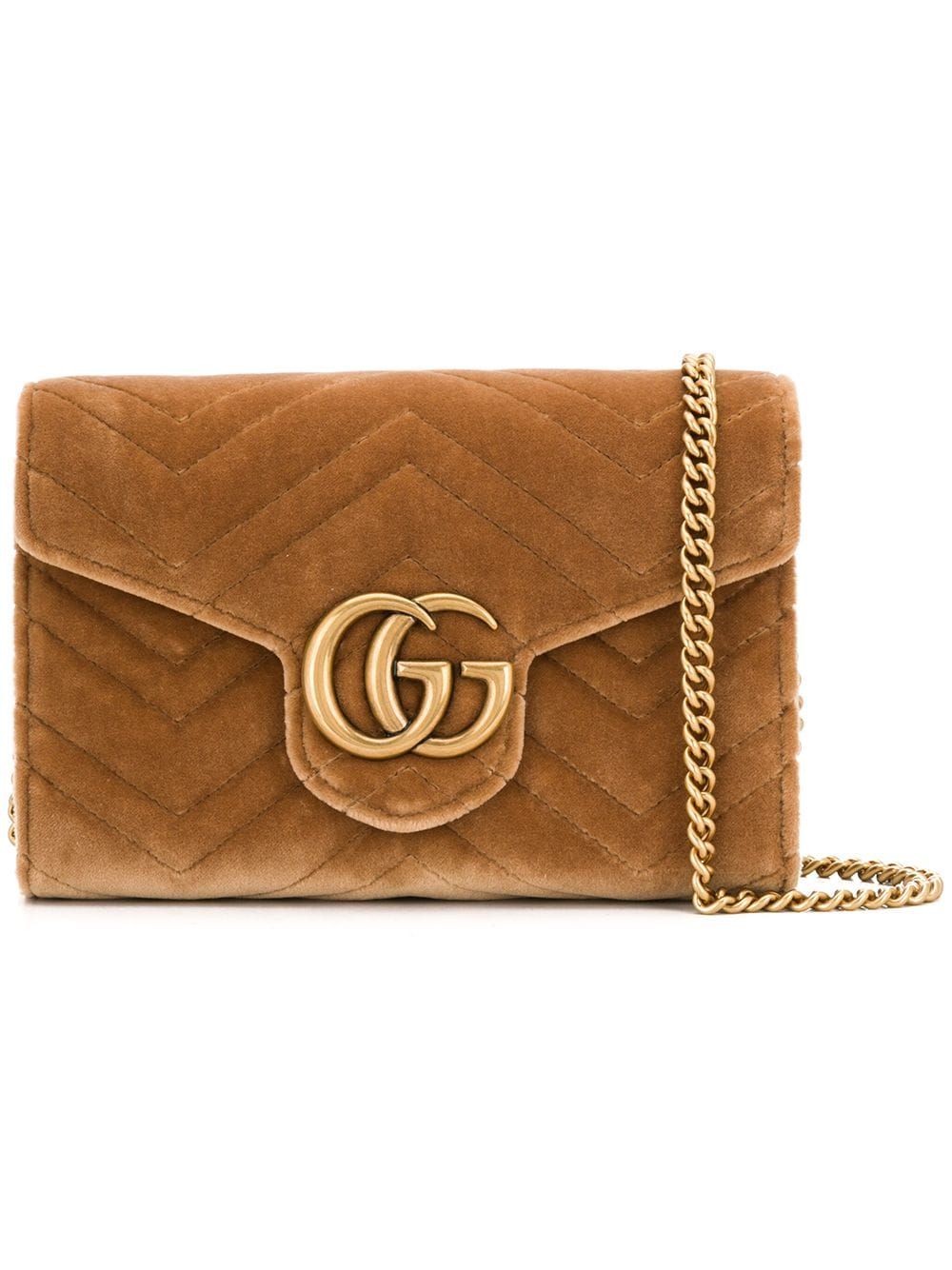 Gucci square crossbody bag - Brown | FarFetch Global