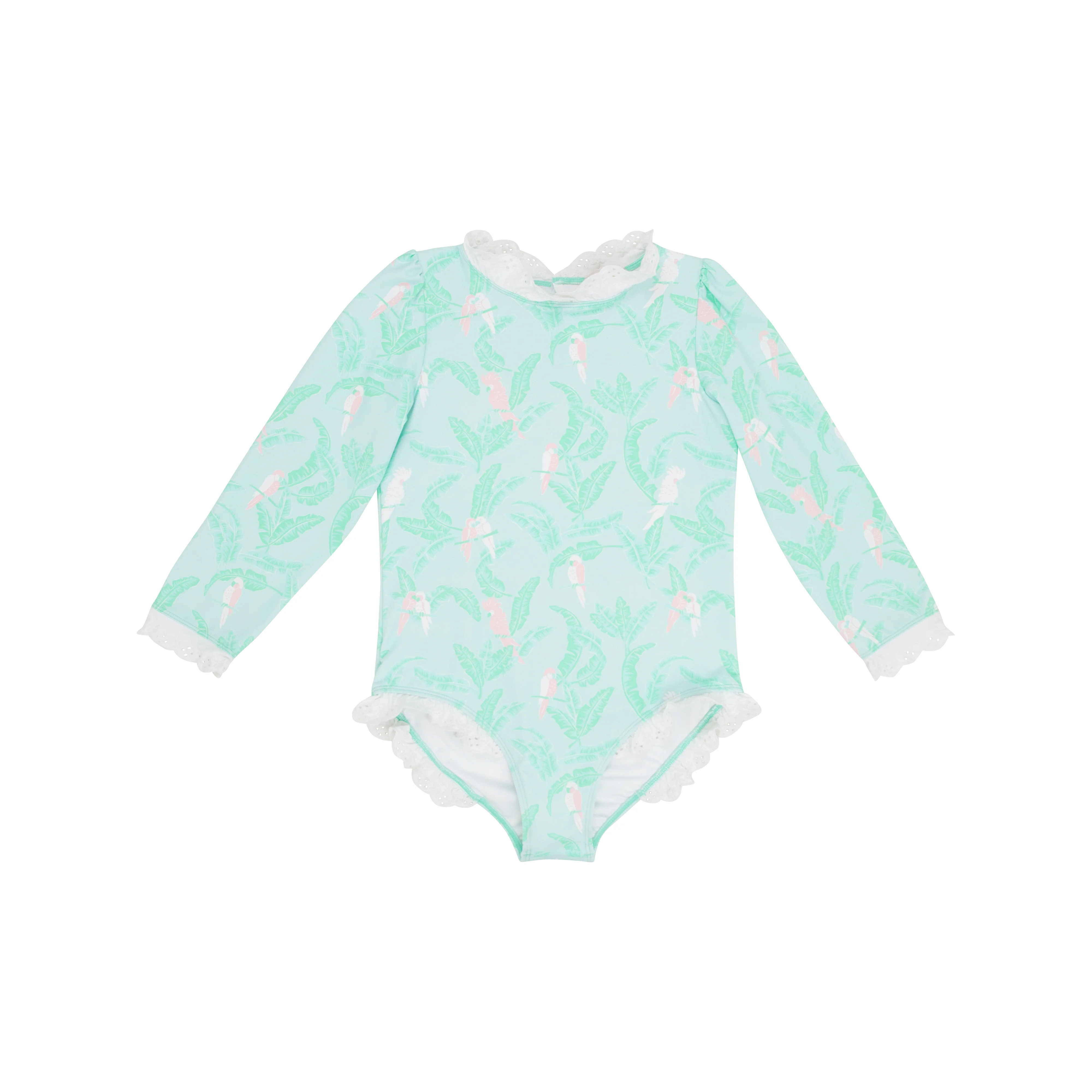 Sarasota Surf Suit - Parrot Island Palms | The Beaufort Bonnet Company