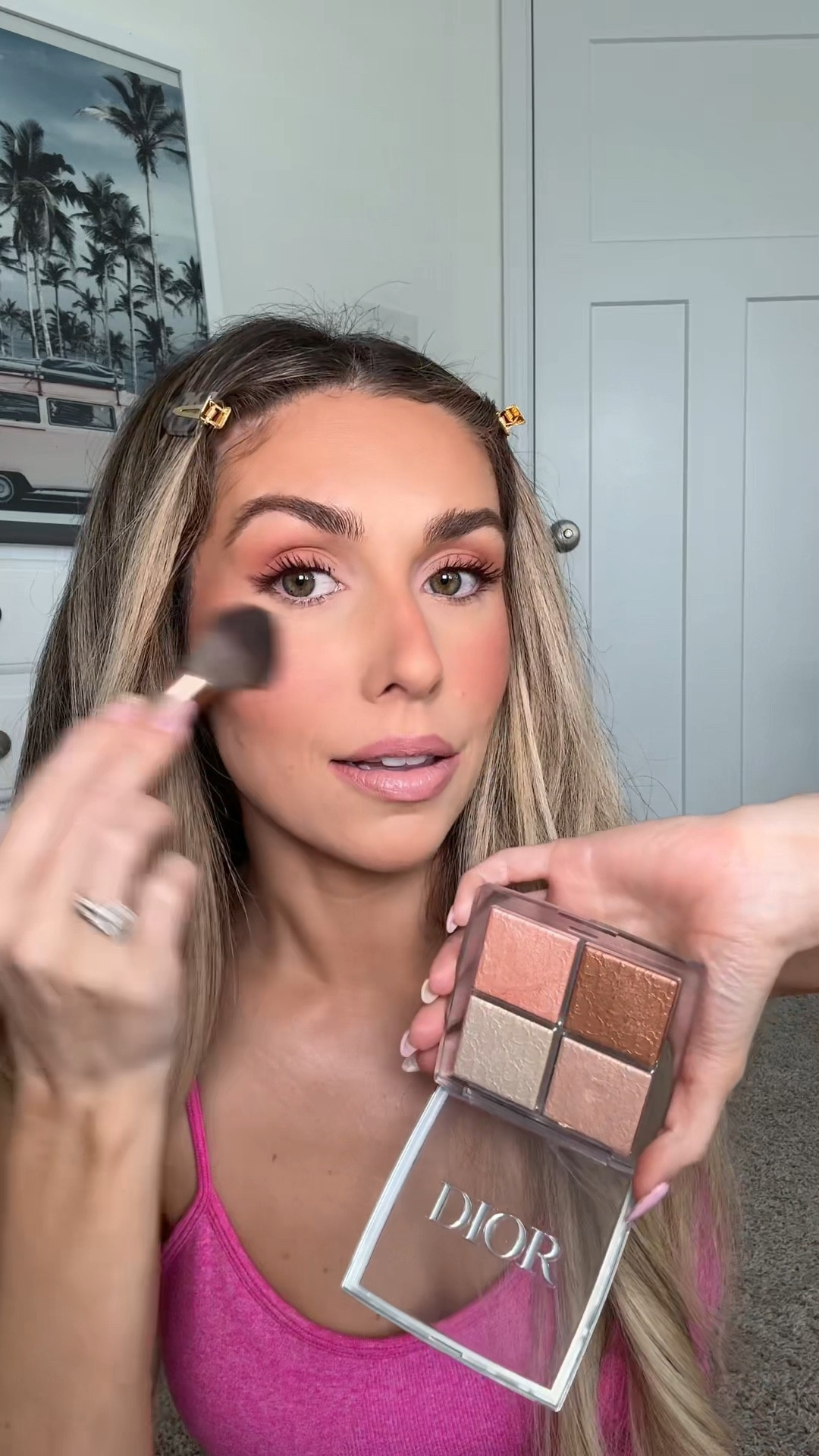 Get Ready With Me using a mix of makeup favorites & some new finds — leave “MAKEUP” below to get everything I used sent over to your DM’s! Sharing the full line up of this flawless summer makeup below 👇🏼 

@herocosmetics Mineral Sunscreen 
@lawless forget the filler plumping moisturizer 
@lorealparis lumi glowtion in medium 
@maybelline lifter stix in 05 
@lysbeautyofficial contour stick in harmony 
@saiebeauty blush in rosy
@onesize translucent setting powder 
@hourglasscosmetics radiant light bronzer 
@hauslabs blush in pomelo peach 
@diorbeauty backstage palette 2
@morphebrushes eyeshadow palette 
@lorealparis lash paradise mascara 
@lawless lip liner in pink sands
@lawless lipstick in platinum 
@lawless lipgloss in strawberry shortcake 

#makeuptutorial #makeup #getreadywithme #grwmmakeup #summermakeuplook #glowymakeup 

#LTKBeauty #LTKFindsUnder50 #LTKFindsUnder100