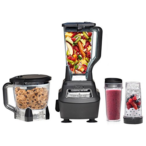 Ninja BL770 Mega Kitchen System, 1500W, 4 Functions for Smoothies, Processing, Dough, Drinks & Mo... | Amazon (US)