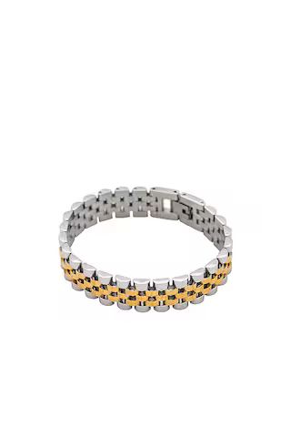BRACHA Rolly Two Tone 2.0 Bracelet in Two Tone from Revolve.com | Revolve Clothing (Global)
