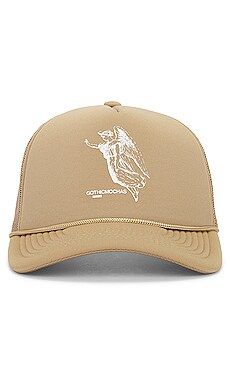 Gothicmochas Angel Trucker Hat in Beige from Revolve.com | Revolve Clothing (Global)