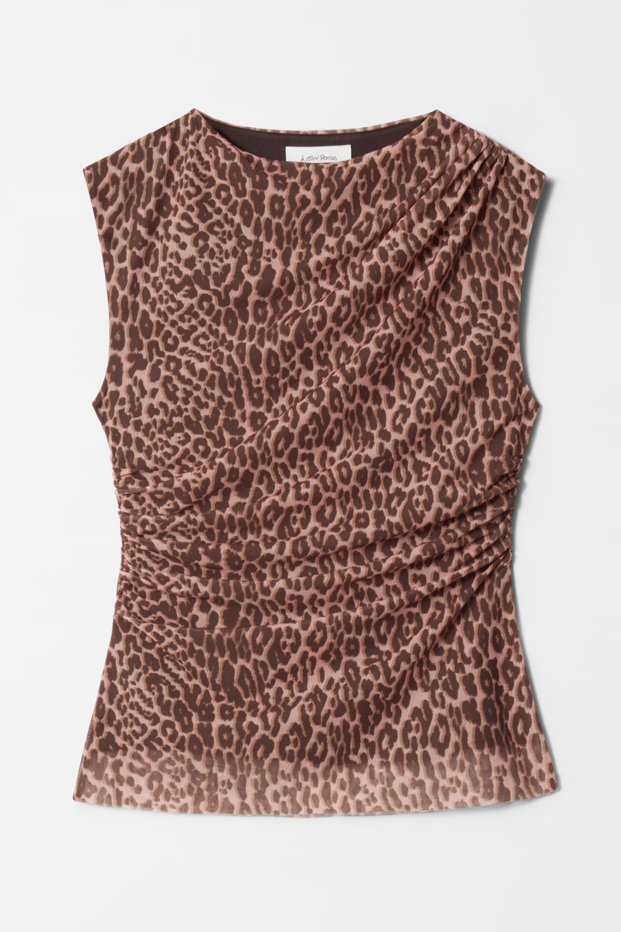 Draped Printed Top | H&M (UK, MY, IN, SG, PH, TW, HK)