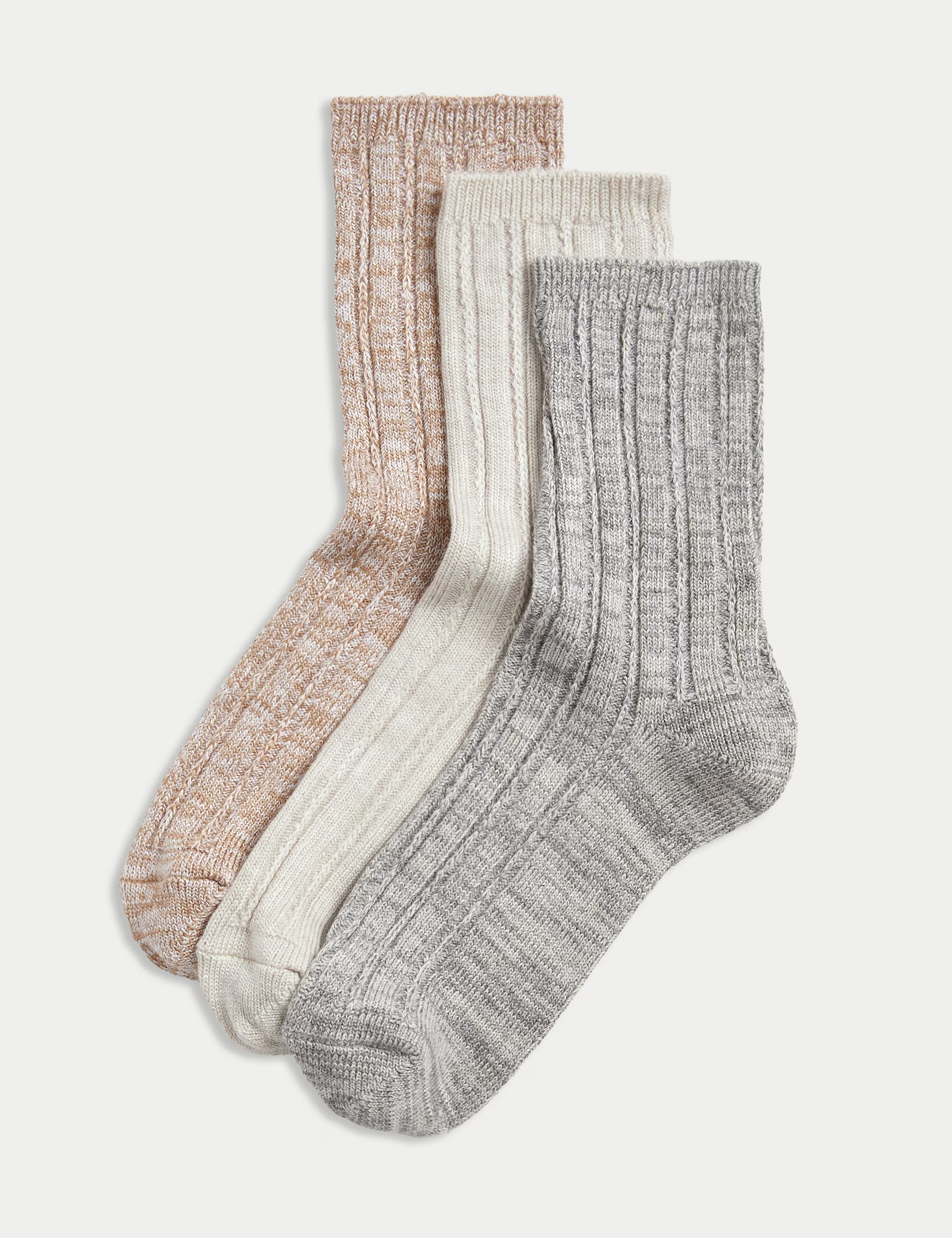 3pk Sumptuously Soft™ Thermal Socks | Marks & Spencer (UK)
