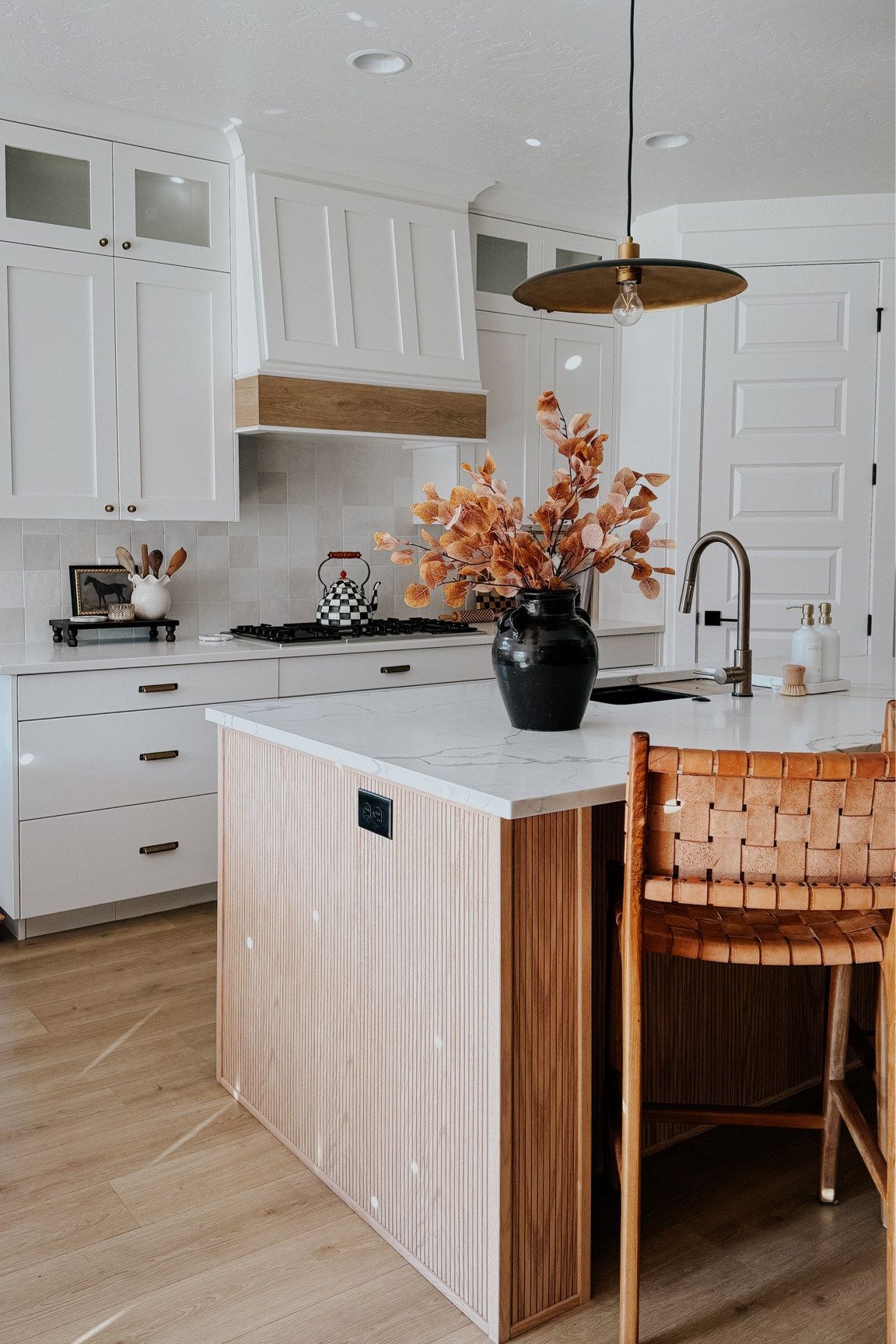 Loving our kitchen Reno! I linked the pole wrap and tile we used below! 
Amazon home
Kitchen 
Barstool
Pendant light 

#LTKhome #LTKSeasonal #LTKsalealert