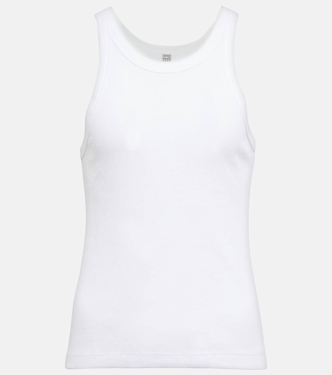 Cotton-blend jersey tank top | Mytheresa (US/CA)
