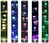 Elegantoss Aqua Mood LED Jellyfish Lamp with 5 Color Changing Light Effects, Extra Large Sensory Syn | Amazon (US)