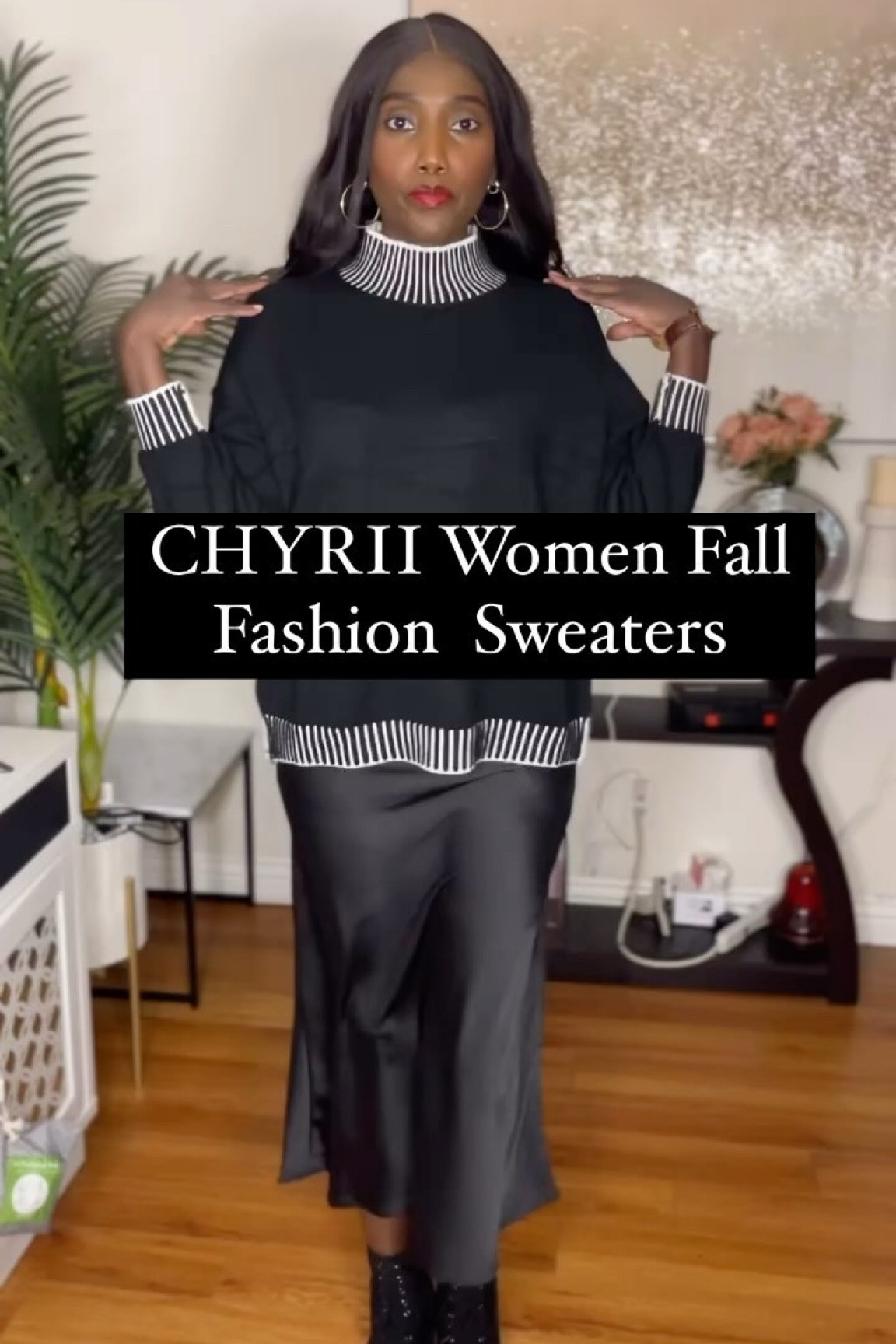 One style, two colours, endless possibilities! Styled these cozy sweaters four ways ! which look is your fave? 

AD| @chyrii_official_ @chyrii_fashion

The detals on this sweaters are so cute! Perfect for dress up or down! The quality is 10/10👌 super cozy and warm! It has an oversized fit. I'm wearing a Small for reference. Comes in 7 colors!

Comment “Link” to get full details of this sweaters🤗