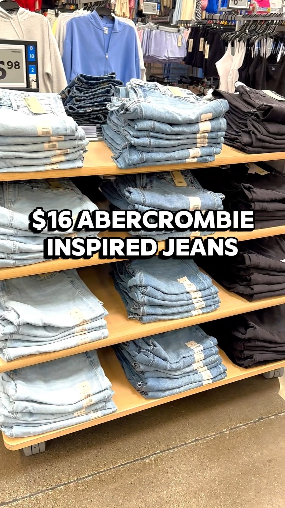 The BEST $16 wide-leg jeans 🙌

Abercrombie-inspired fit with that loose, baggy style everyone loves right now 🤍 Super comfortable + comes in multiple washes online

Sizing: if you’re in between, size up—otherwise stick with your normal size

#LTKStyle #LTKFinds #LTKDenim #WalmartFashion #AffordableStyle #BudgetFinds #CasualOutfits #EverydayLooks

#LTKSaleAlert #LTKmomlife #LTKdayinmylife