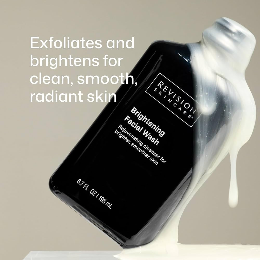 Revision Skincare Brightening Face Wash with AHA & BHA Exfoliants | Amazon (US)