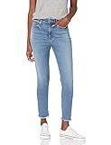 Goodthreads Women's High-Rise Skinny Jeans, Cropped Fray Storm Blue Wash 24 Regular | Amazon (US)