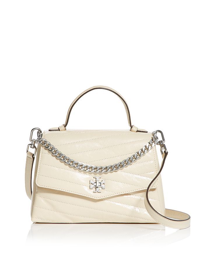 Kira Chevron Leather Satchel Bag | Bloomingdale's (US)