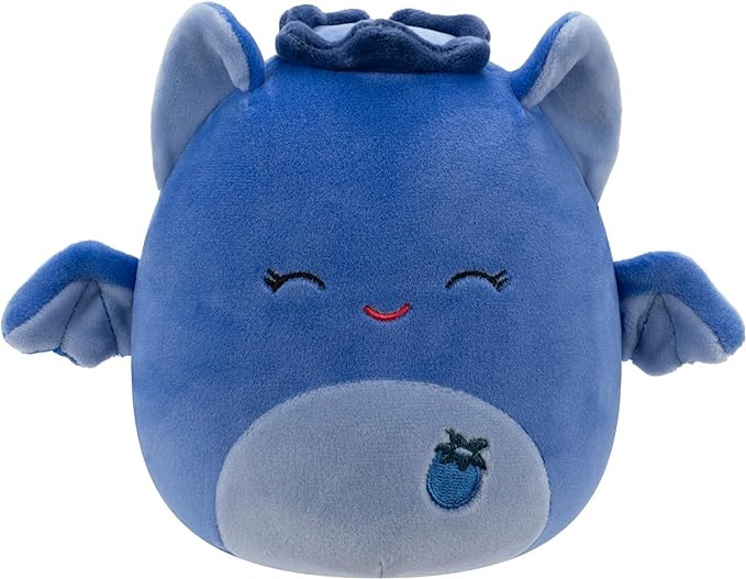 Squishmallows Original 5-Inch Bessie Blueberry Bat - Official Jazwares Plush | Amazon (US)