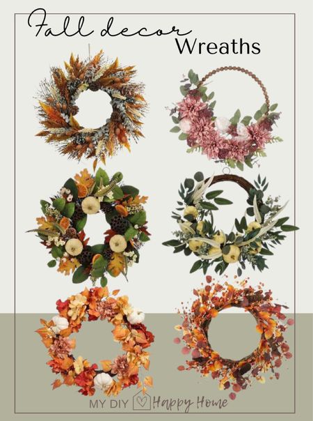 Fall wreaths from Michael’s .

#LTKhome #LTKFind #LTKSeasonal