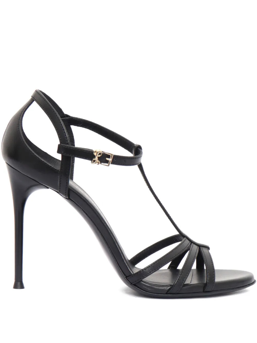 Sergio Levantesi leather sandals - Black | Farfetch Global