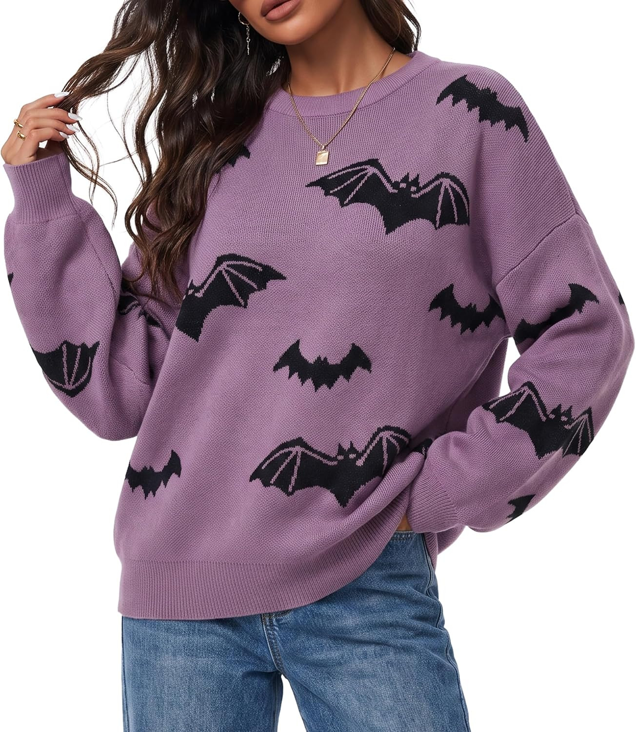 Arach&Cloz Women's Wool Blend Oversized Sweaters Fall Fashion Outfits 2026 | Amazon (US)
