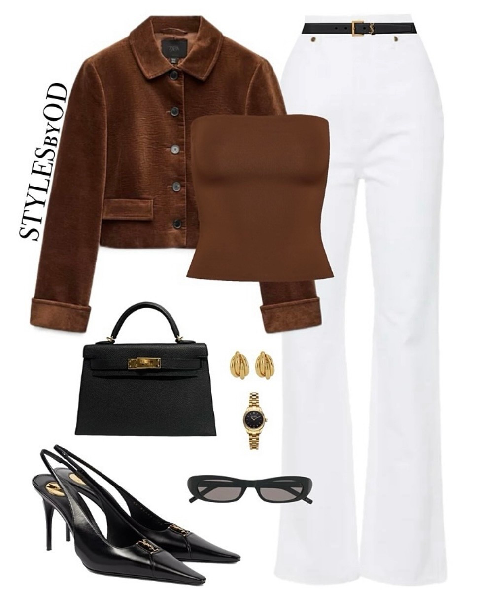 Old money chic in black, brown & white combo✨🤎

Casual and formal style, quiet luxury minimal chic, elegant style, corporate work wear for women, spring trends, chocolate browns suede jacket, SS2026
#LTKtrends #LTKstyletip

#LTKSeasonal #LTKootd #LTKWorkwear